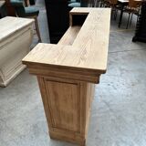Solid oak bar from the 1950s