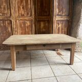 Table basse de ferme en chêne massif