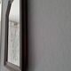 Antique hand-engraved mirror – Unique piece
