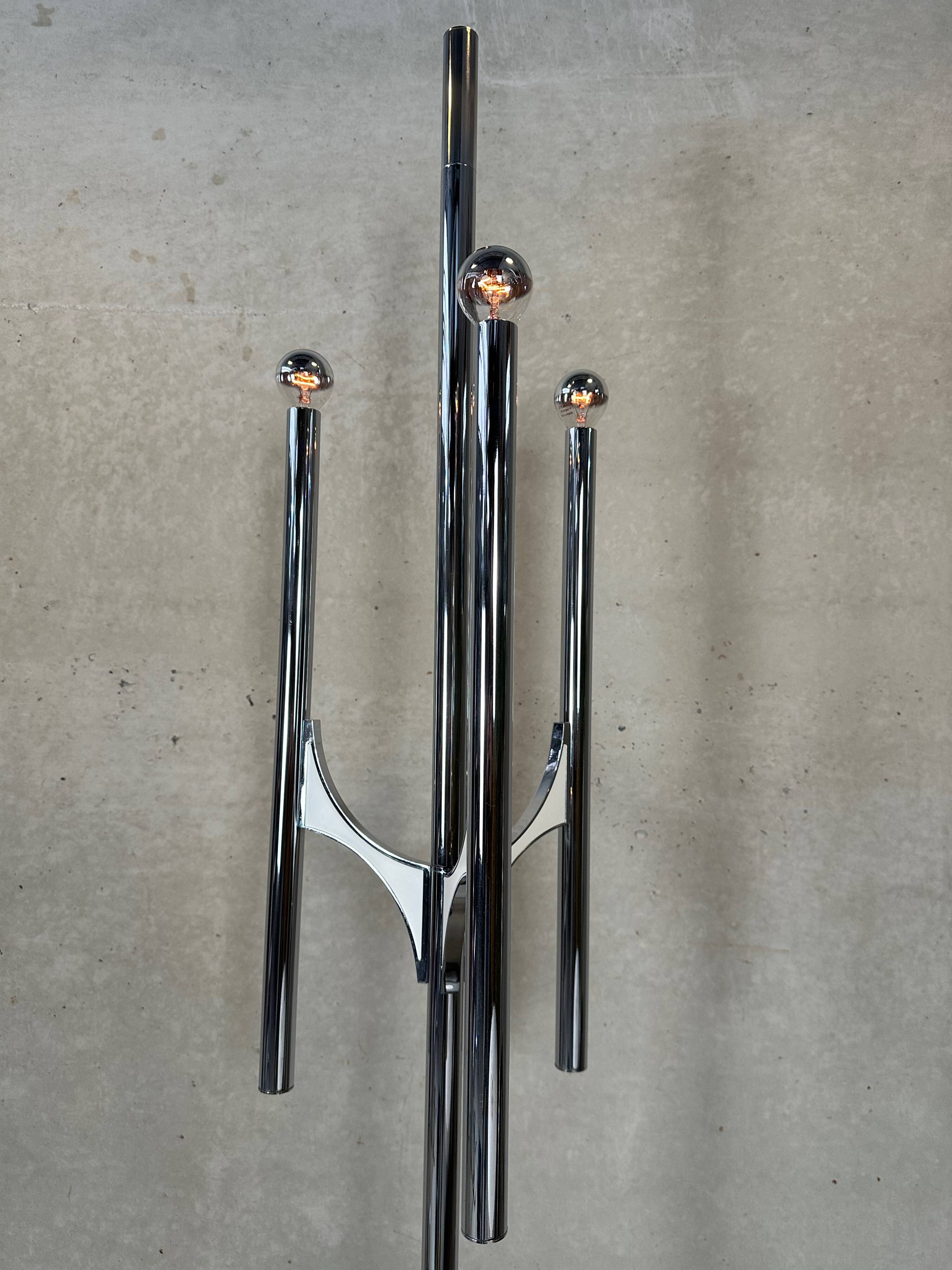 Vintage floor lamp (with or without shade) – Sciolari