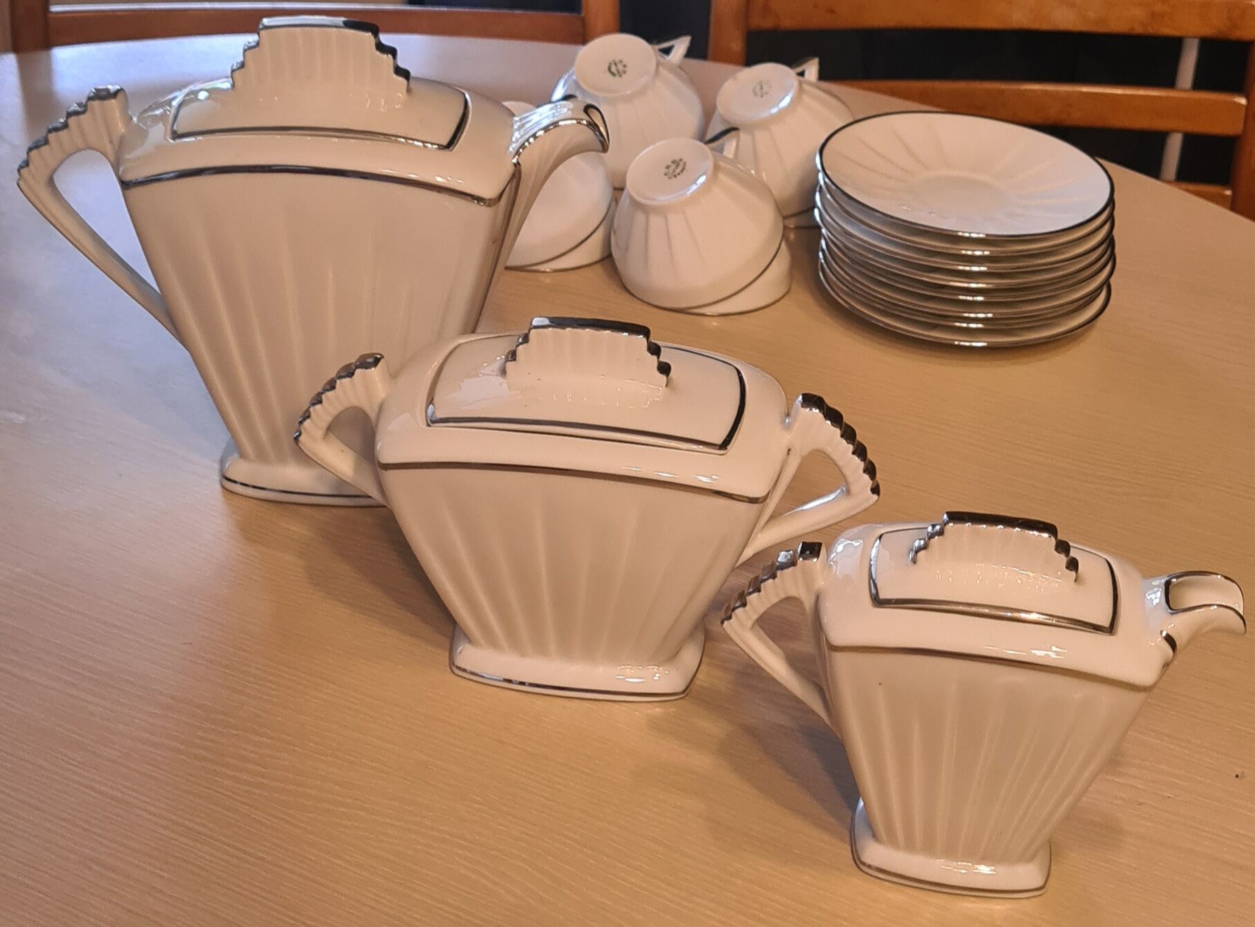 Limoges porcelain tea service 1920