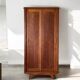 Scandinavian wooden wardrobe