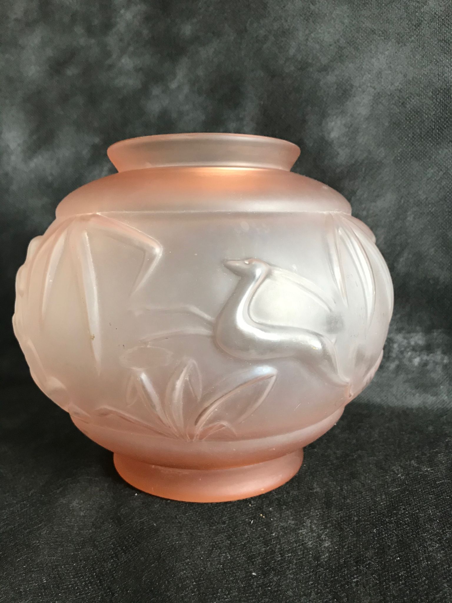 Vase boule art déco 972