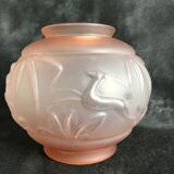 972 unmarked - ball vase - art deco