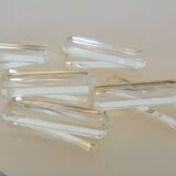 10 vintage design plexi knife holder transparent plexiglass