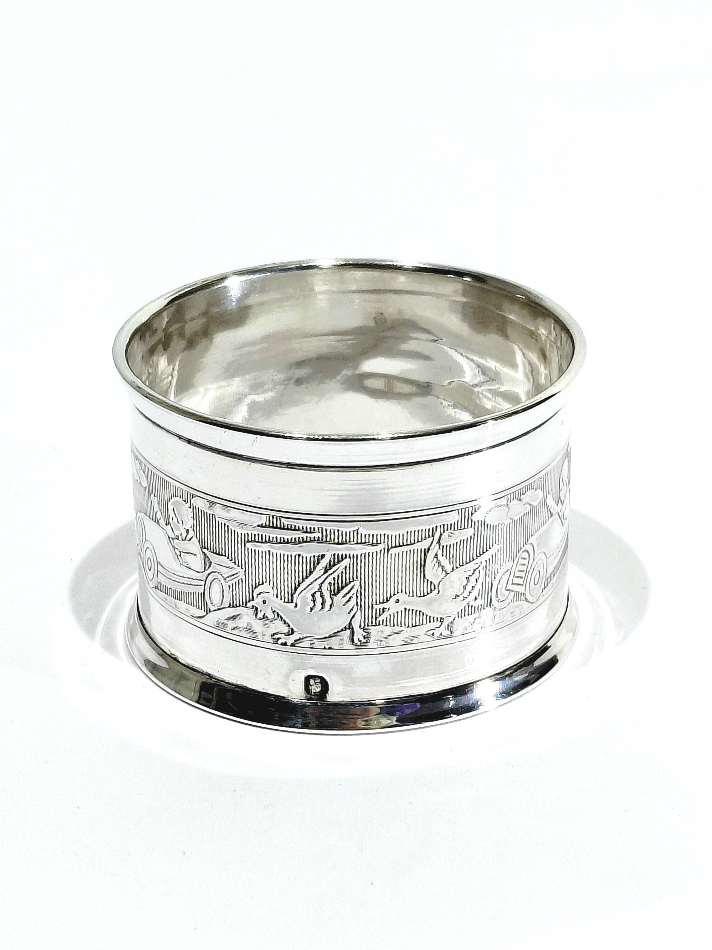 SILVER NAPKIN RING