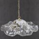 Grande suspension en verre de Murano des années 1980, Italie