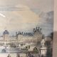 Gravure en couleur, Les Tuileries, Paris