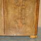 Double Art Deco wardrobe in satin walnut circa 1930