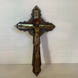 Old brass crucifix