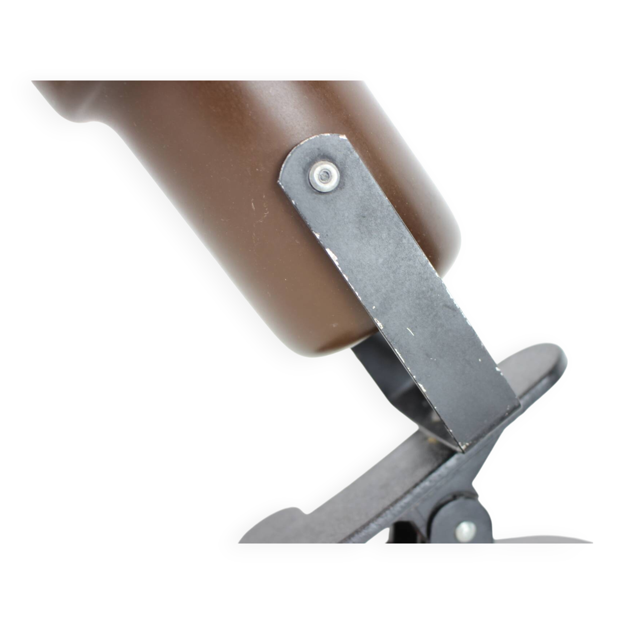 Pair of Two Attachable Table Lamps with a Clip, 1970's, Czechoslovakia