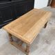 Table basse en chêne fin XIXème