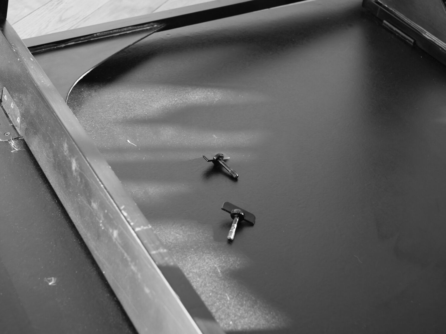 Castiglioni folding table & chairs 1965