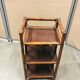 Vintage rattan shelf