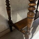 Wood and marble washstand, 19th century.
