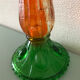 Candlestick glass tassels colors baroque chandelier