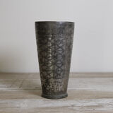 Antique brass lassi glass