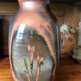 Vase en grès Taber Vallauris 32 cm