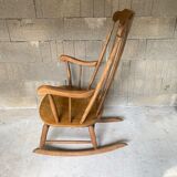 Rocking chair by stol kamnik yugoslavia vintage 1960s