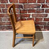 Children's wooden desk and chair set