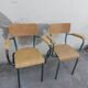 Pair of schoolmaster's chairs