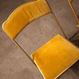 6 vintage opera folding chairs