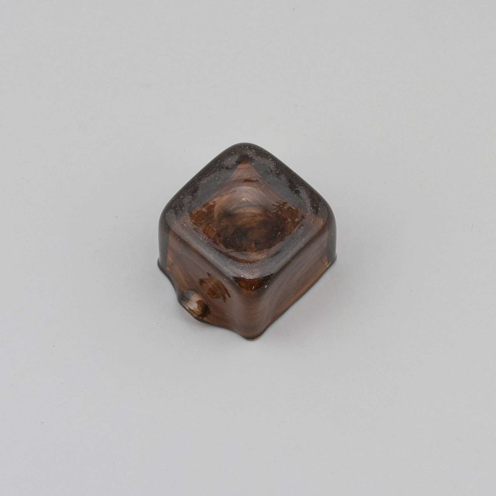 Blown glass ashtray scandinavia