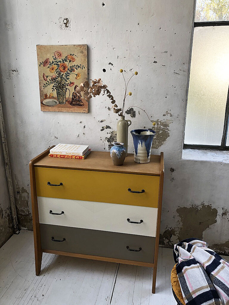 Painting on canvas bouquet