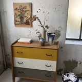 Painting on canvas bouquet