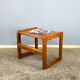 Table d'appoint, teck massif, années 1960
