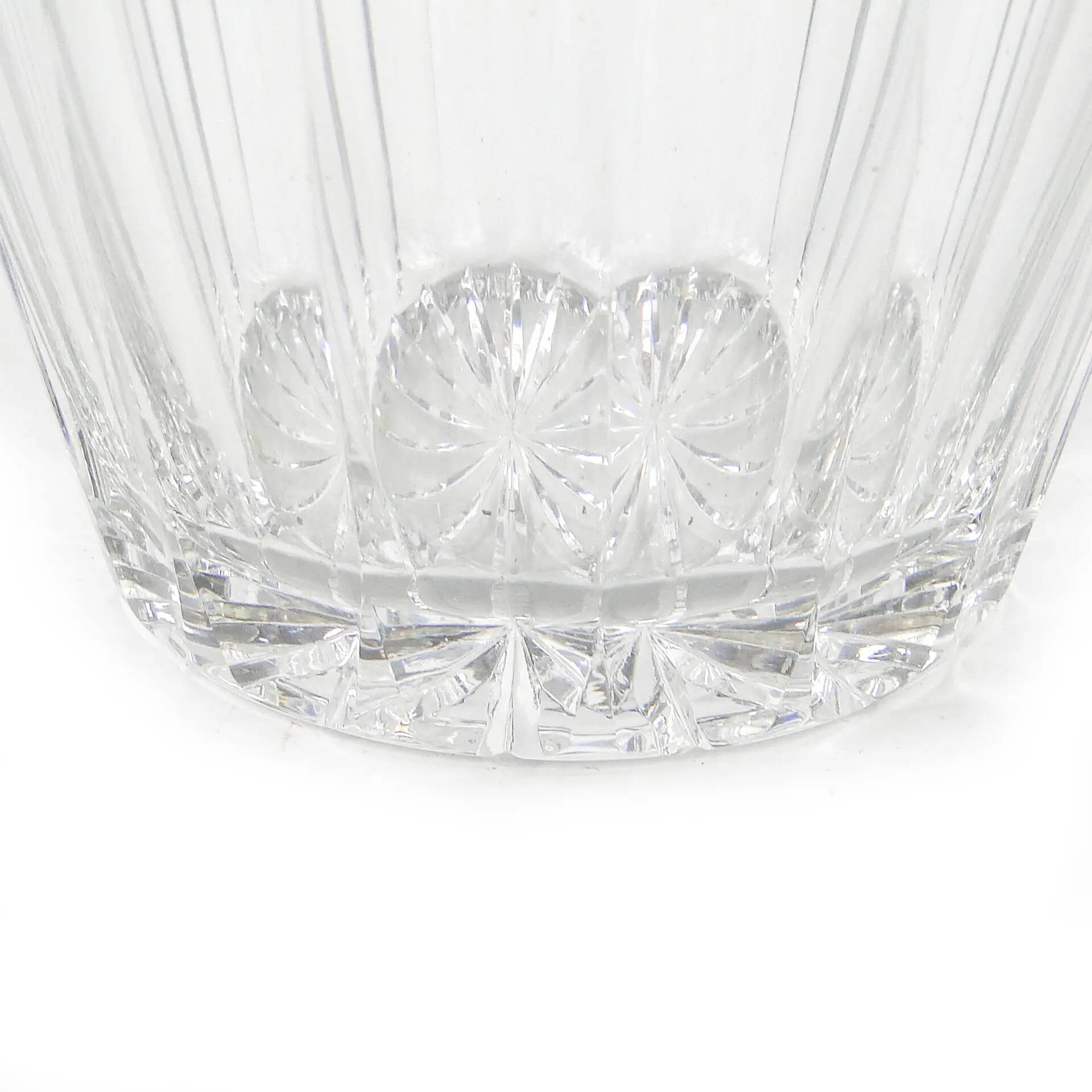 Art Deco wine jug, transparent glass, Germany, 1920s