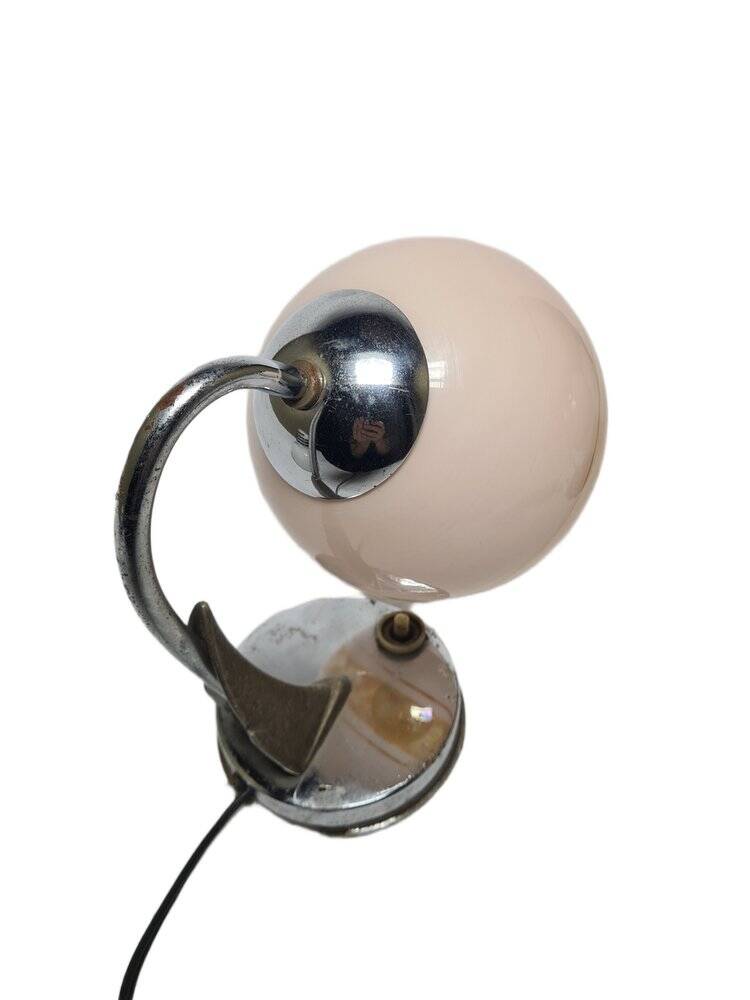 Art Deco bedside lamp, former Czechoslovakia, 1950s