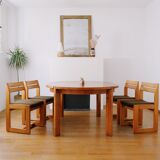 4 chairs sleigh Maison Regain