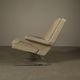 Leather "Swing" lounge chair with ottoman for COR Germany, 1960's