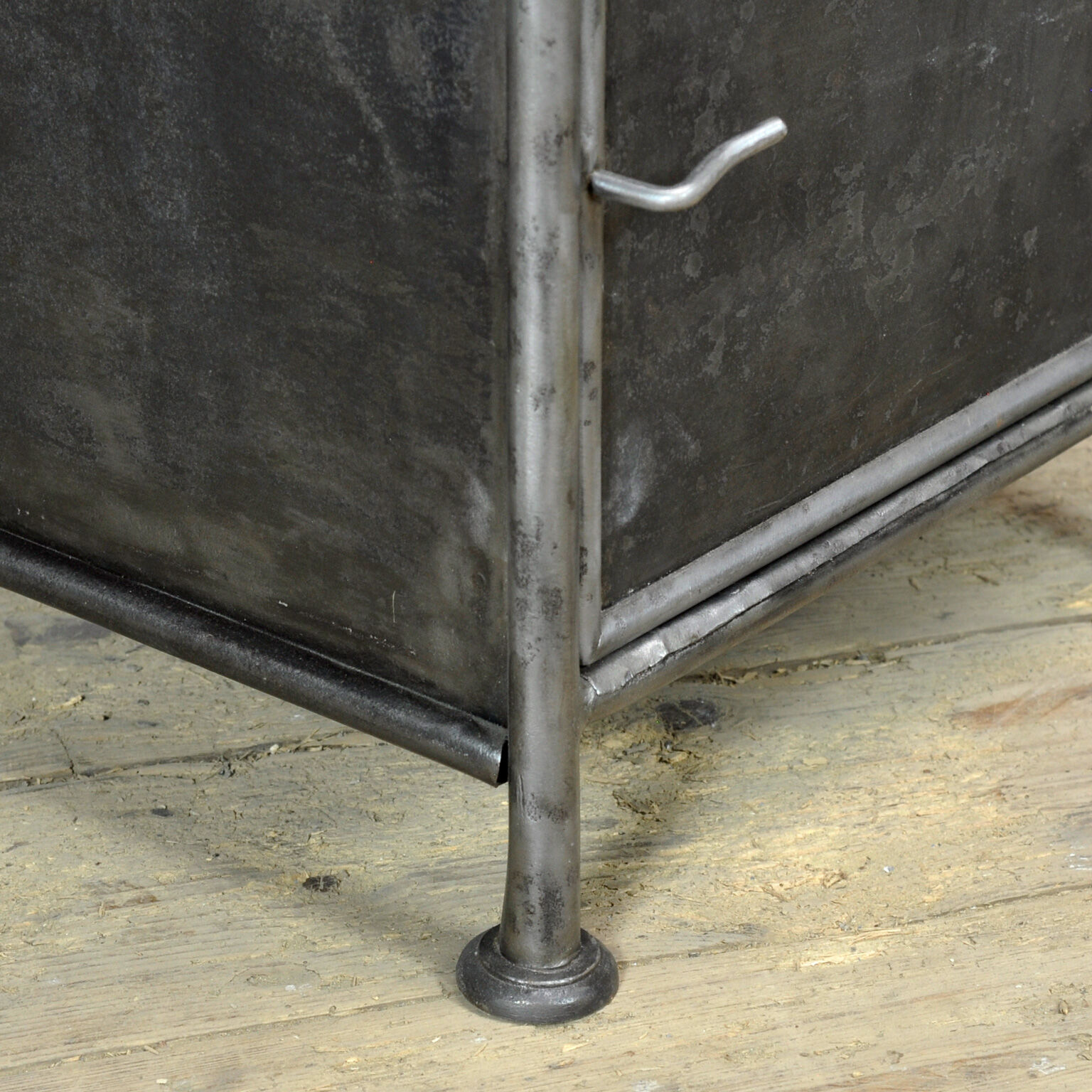 Iron Nightstand, circa 1920