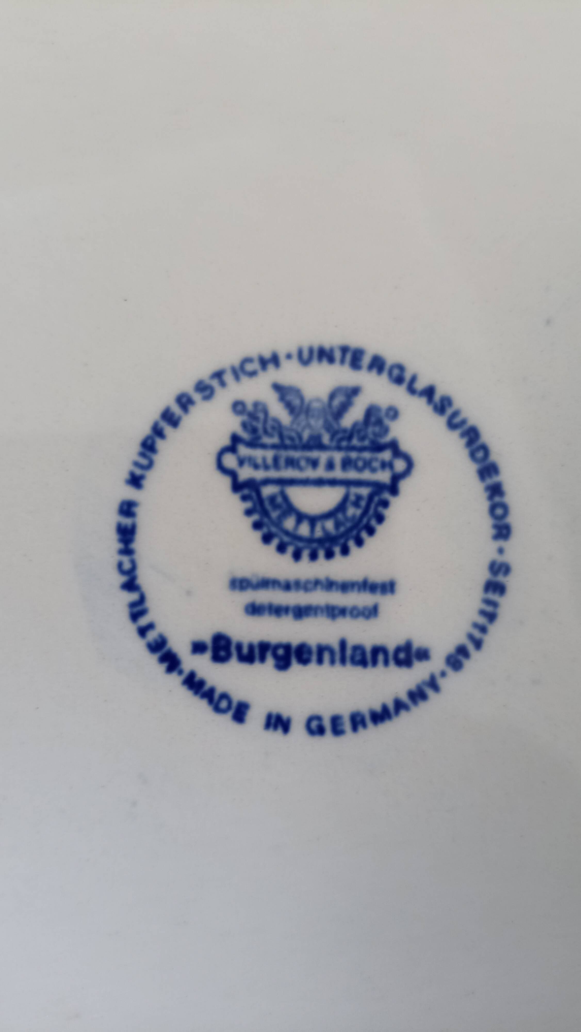 Villeroy and Boch oval dish