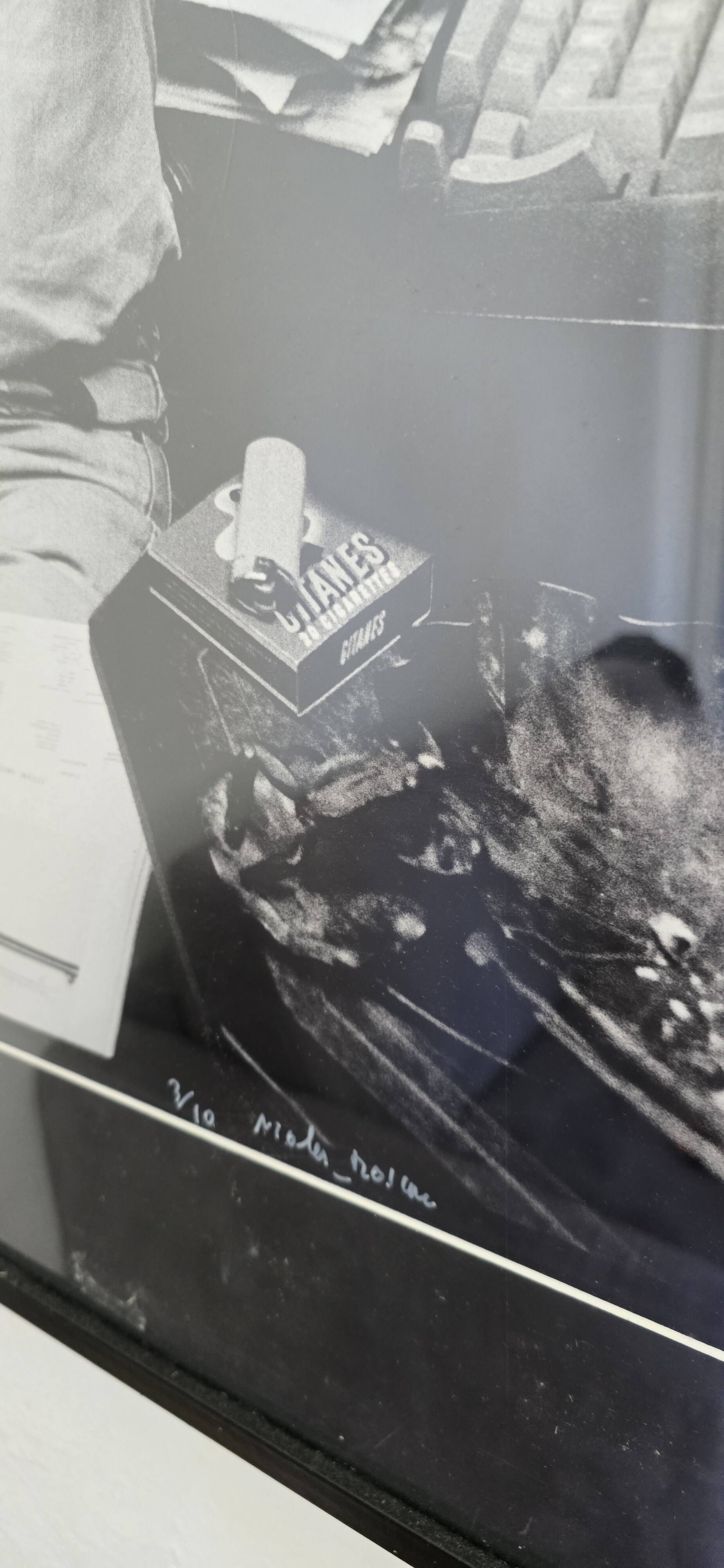 Nicolas moscara (1957) serge gainsbourg, to arms (c.1980) n°3/10