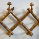 Old coat rack with 13 hooks