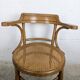 Fauteuil de bureau en bois courbé