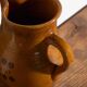 Old glazed ceramic jug – Central Europe, 1974