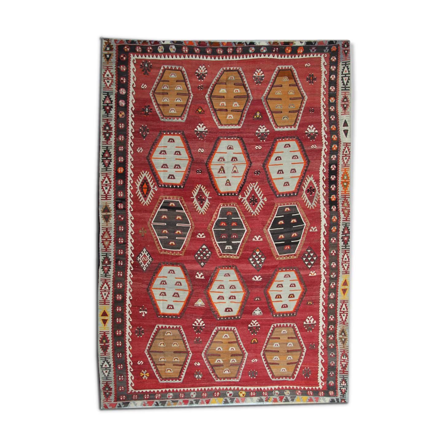 Antique turkish carpet 245x350cm