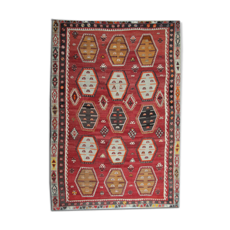 Antique turkish carpet 245x350cm