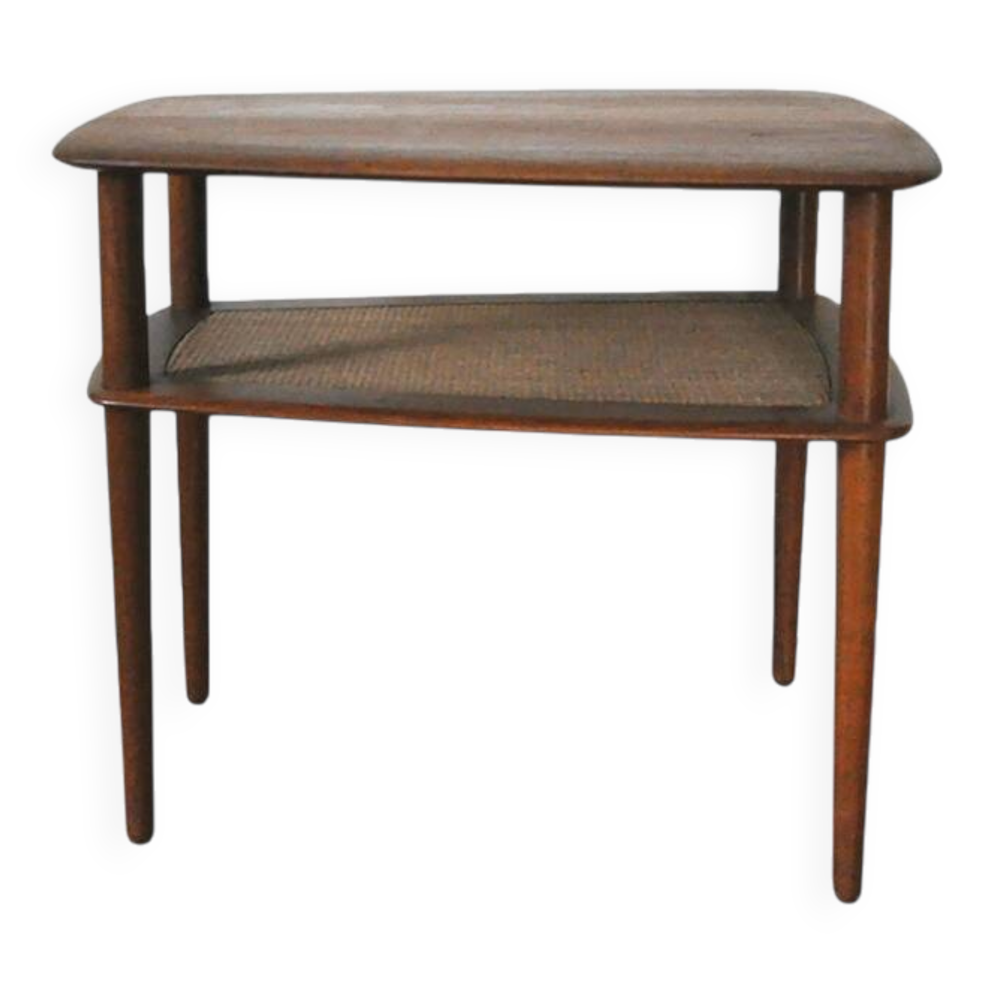 Danish Modern lamp table of solid teak by Hvidt & Mølgaard, Denmark 1950s