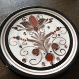 Burkart ceramic wall plate