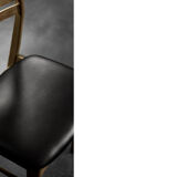Chaises de salle à manger vintage en chêne moderne scandinave du milieu du siècle de Sax Møbelfabrik, années 1960, ensemble de 4