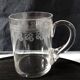 Baccarat pompadour 2 tea glasses crystal