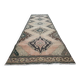 Vintage Turkish hallway rug 113x385 cm