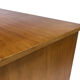 Art deco birch wood compact desk 1960