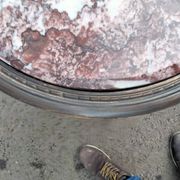 Pair of pedestal tables