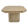 Side table in travertine, 1980s